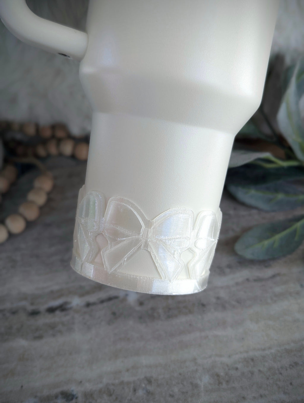 Bow Tumbler or Water Bottle Boot - 3D Printed Protective Sleeve