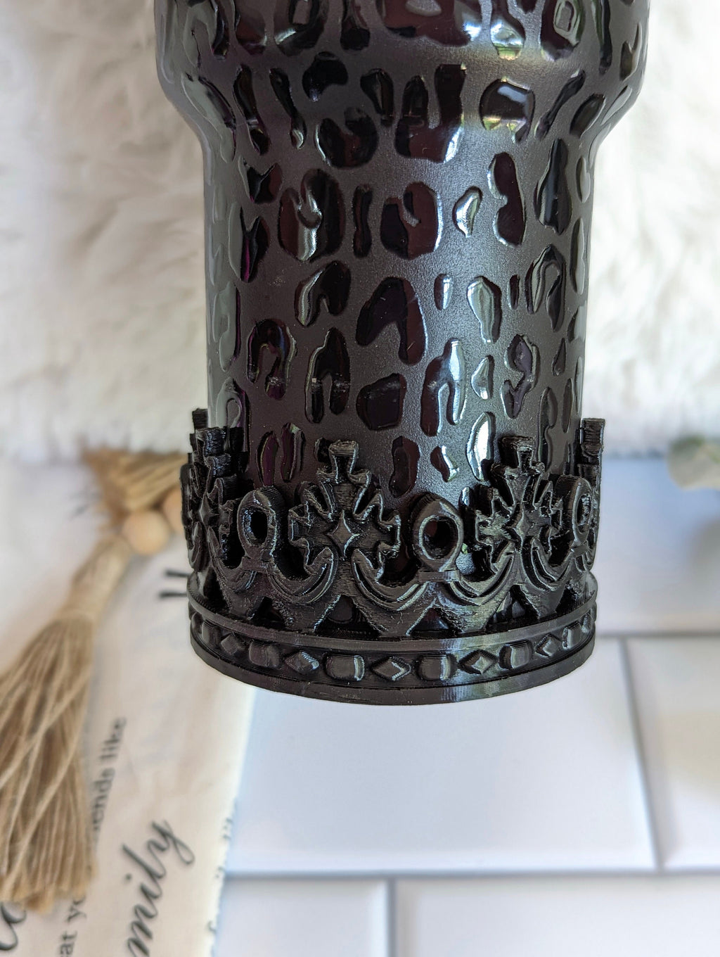 Crown Boot for Tumbler, Queen Princess Crown for Tumbler, Tumbler Boot Sleeve, 3D Printed 14 30 40oz Stanley, 32oz Owala, SM, 30oz Iceflow