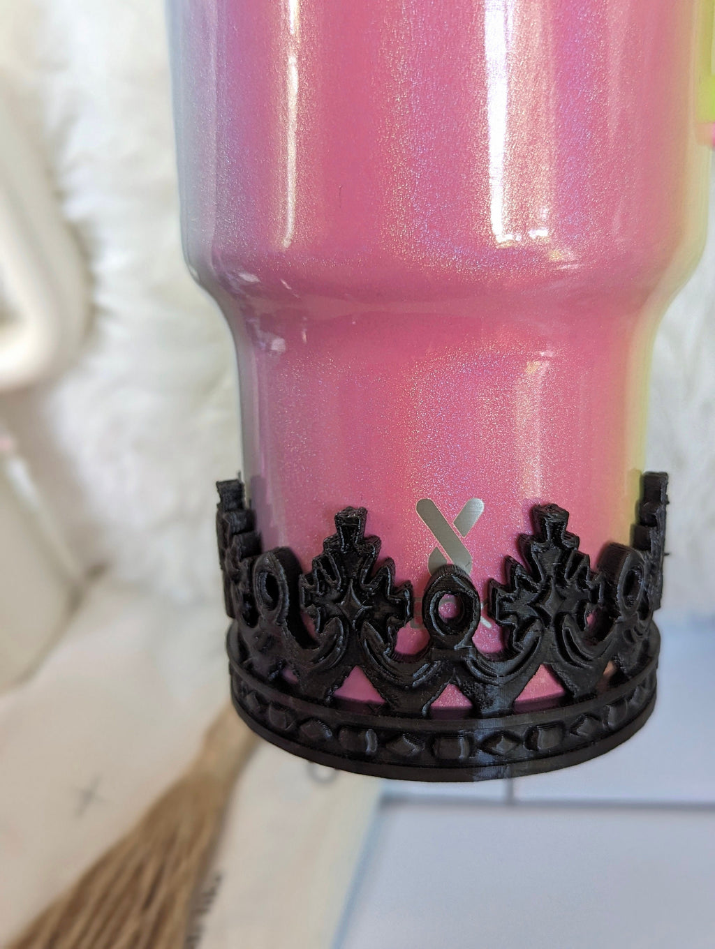 Crown Boot for Tumbler, Queen Princess Crown for Tumbler, Tumbler Boot Sleeve, 3D Printed 14 30 40oz Stanley, 32oz Owala, SM, 30oz Iceflow