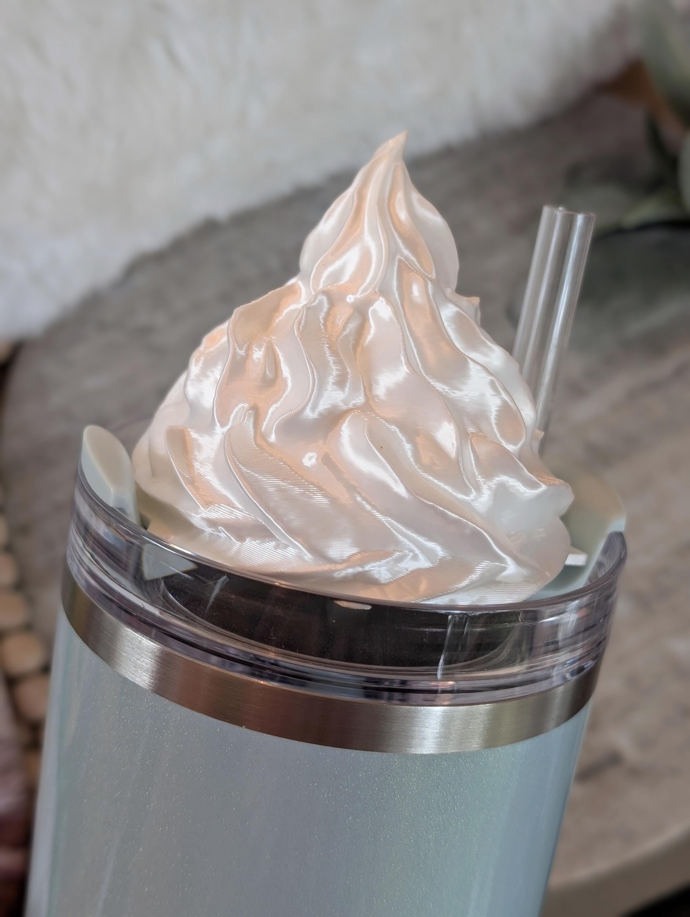 Ice Cream Cone Themed Tumbler Set for Stanley Tumbler Accessories for Lid Topper Decor Cup Protective Sleeve New Unique Design Sprinkles