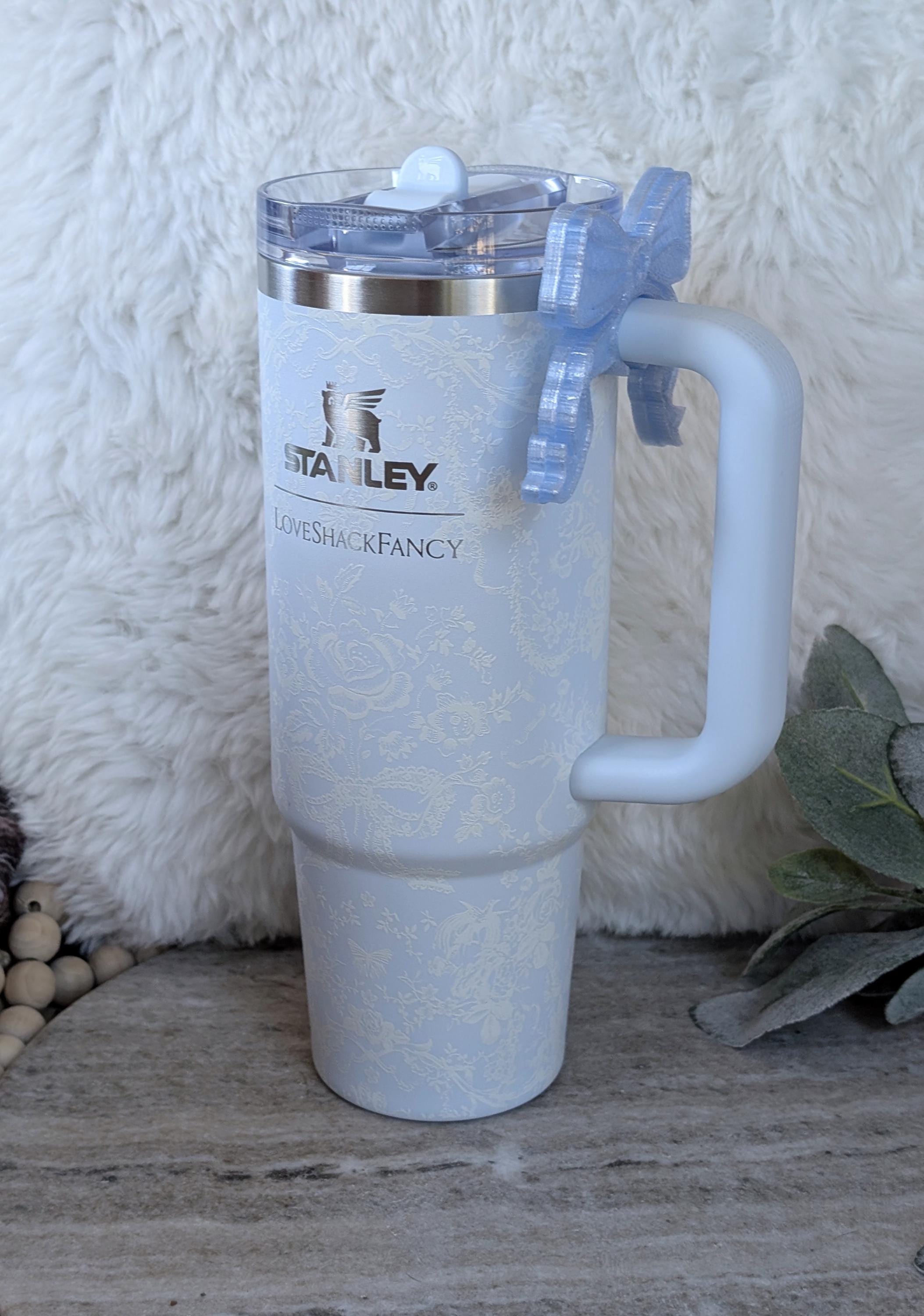 Coquette Ribbon Bow Tumbler handle cuff charm for Tumbler Accessories for Tumbler Handle Decor Cup Ribbon Coquette Bows Stanley Love Shack