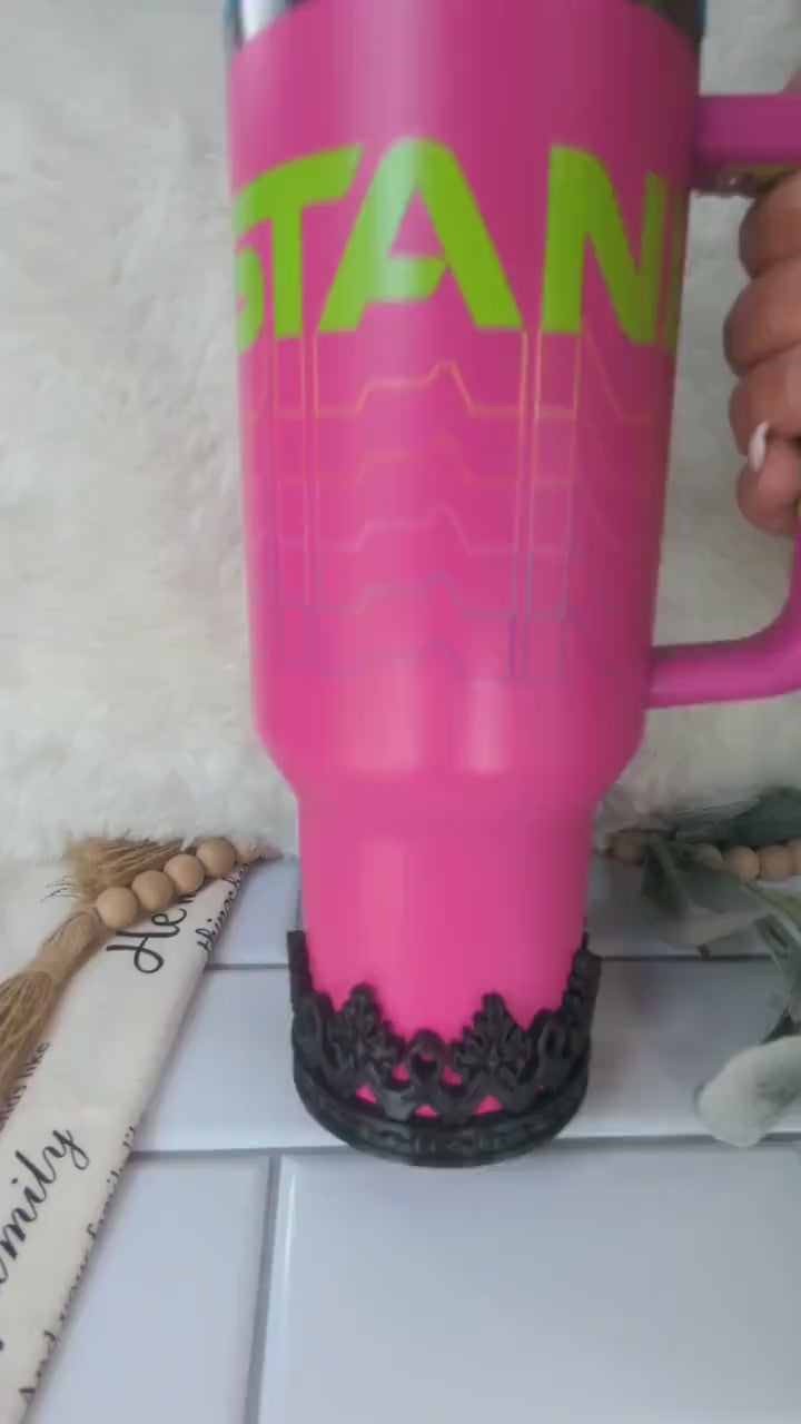 Crown Boot for Tumbler, Queen Princess Crown for Tumbler, Tumbler Boot Sleeve, 3D Printed 14 30 40oz Stanley, 32oz Owala, SM, 30oz Iceflow